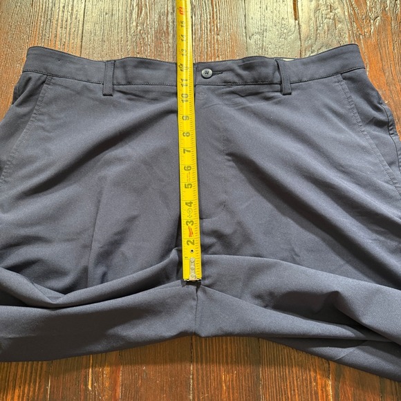 FootJoy Pants Mens 38x34 Blue Chino Golf Stretch Lightweight FJ Logo Straight - Picture 6 of 14